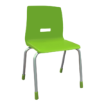 S30 School plastic chair green