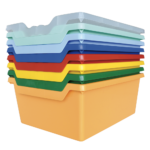 Trays plastic kindergarten