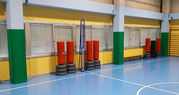 gym column protectors gym column protectors
