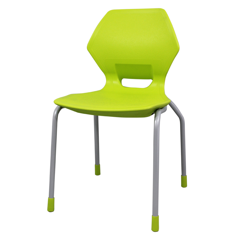 DIAMOND plastic chair 4gambe lime DIAMOND plastic chair 4gambe lime