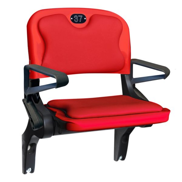 M2012 resermounted Hospitality tipup plastic stadium seat copy