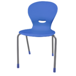 News 4legs frame chair office school(blu