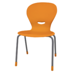 News 4legs frame chair office school(orannge)