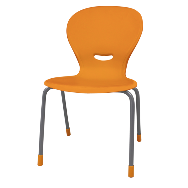 News 4legs frame chair office school(orannge)