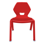 LITTLE DIAMOND 4legs redchair